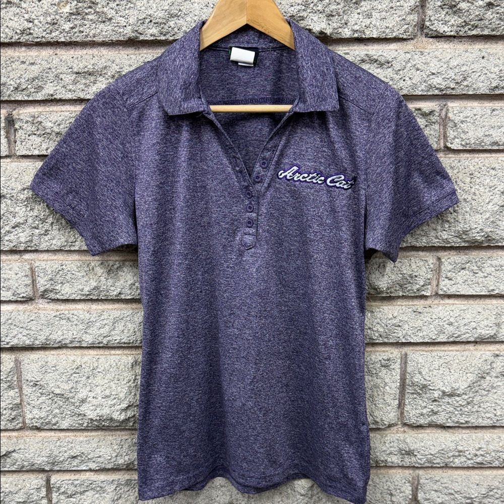 Arctic Cat Purple Polo Shirt